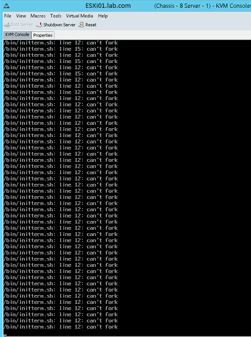 Esxi_Cant_fork_error